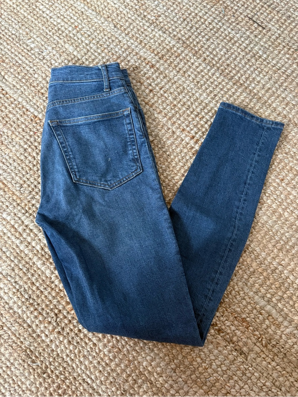 Reformation Skinny Jeans in Dark Blue Wash